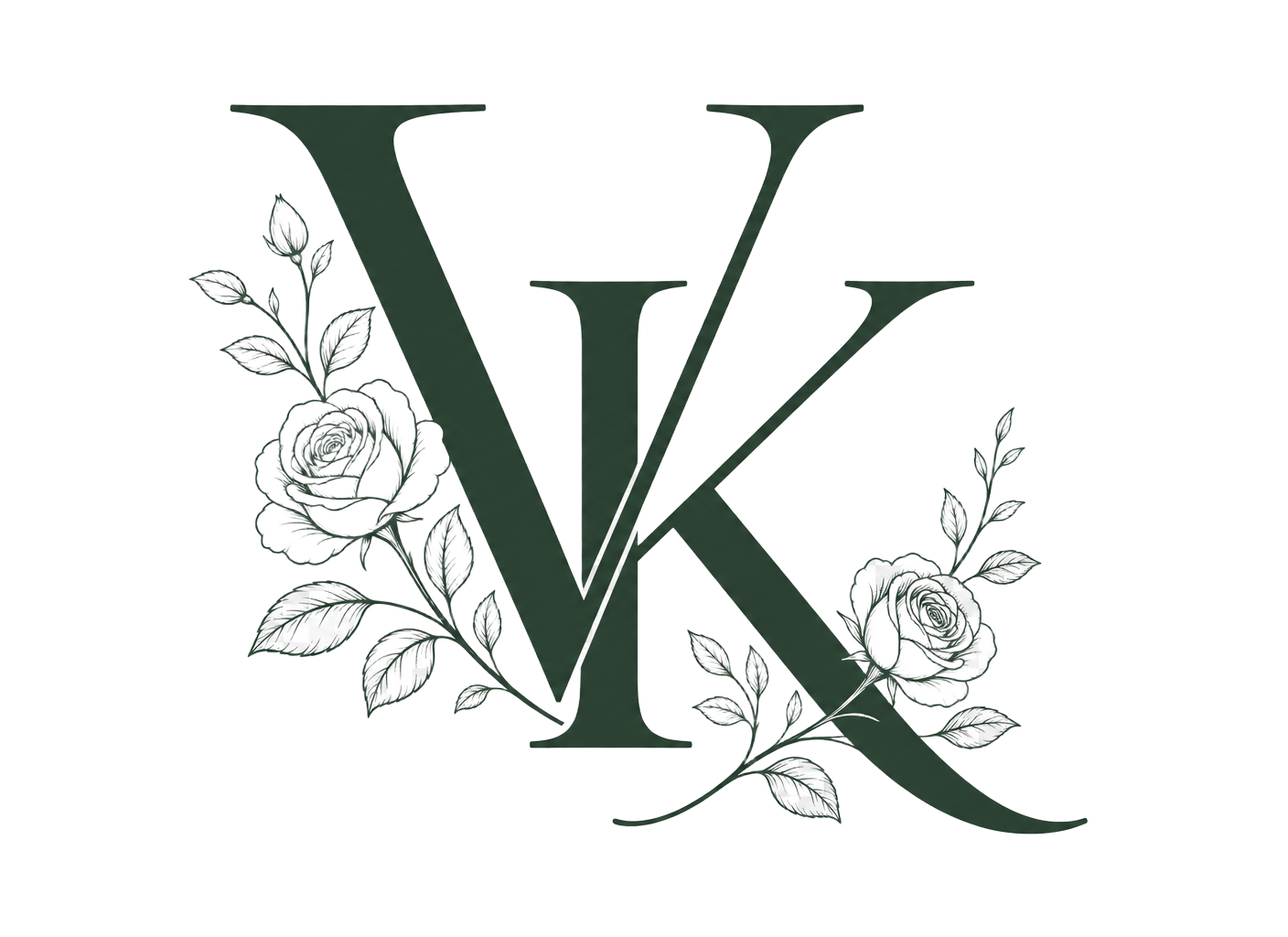 V & K monogram